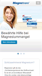 Mobile Screenshot of magnetrans.de